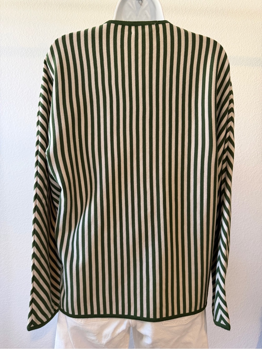 Vintage Cyrano by Sebastian Wool Striped Sweater Size Medium - Picture 4 of 10